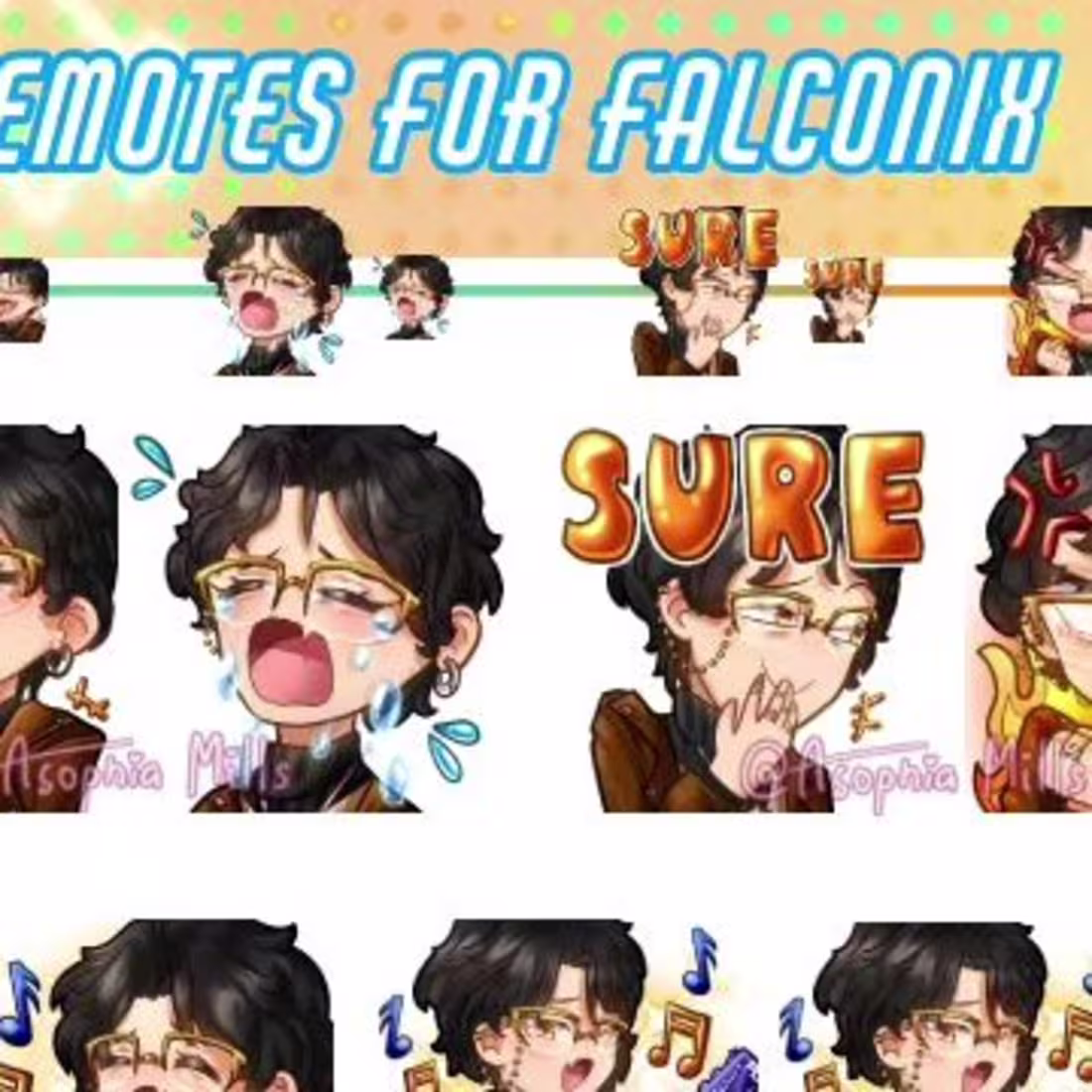 Cover image for Emotes for Falconix