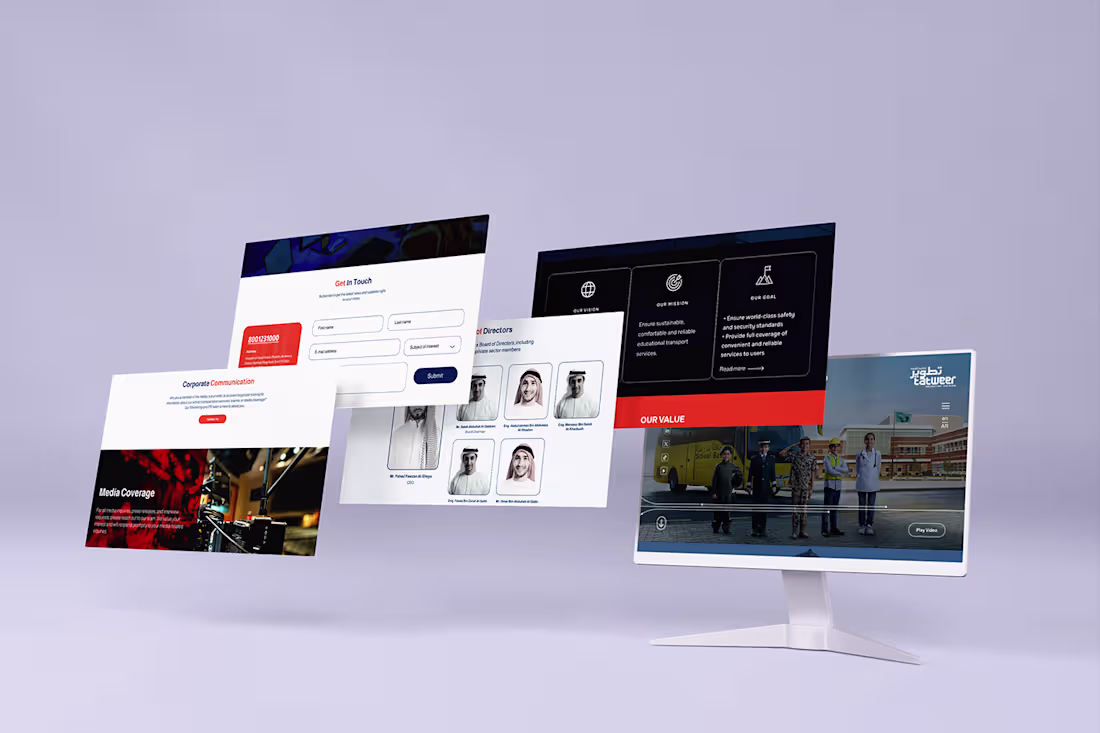 Cover image for Official Saudi Govt Rafed UI/UX Project :: Behance