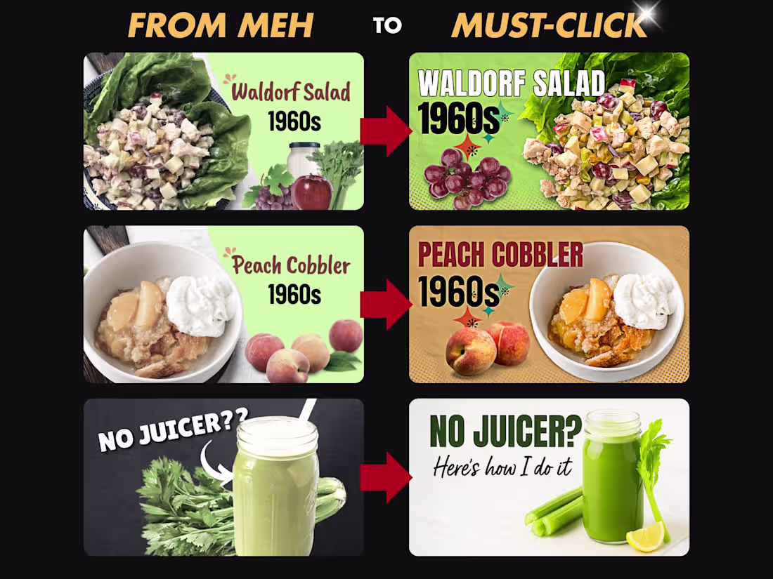 Cover image for From Meh to Must-Click: YouTube Thumbnail Glow-Ups