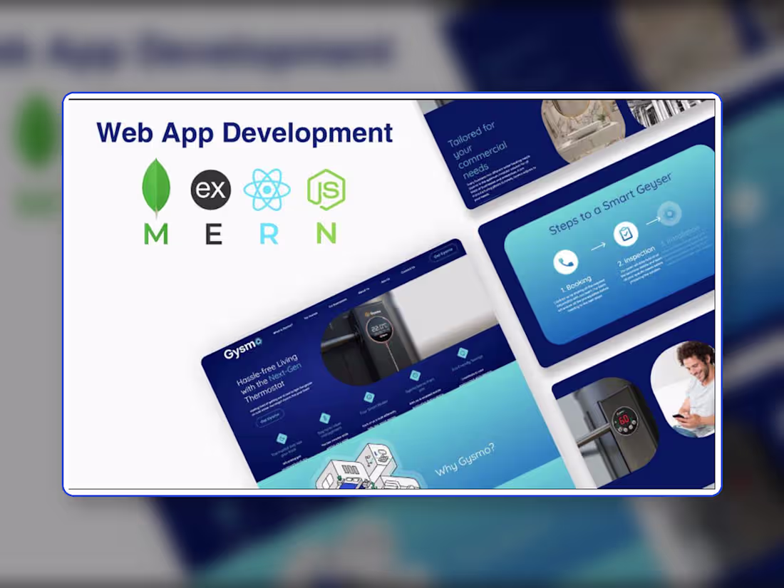 Cover image for MERN Web Experience for Smart Home Product