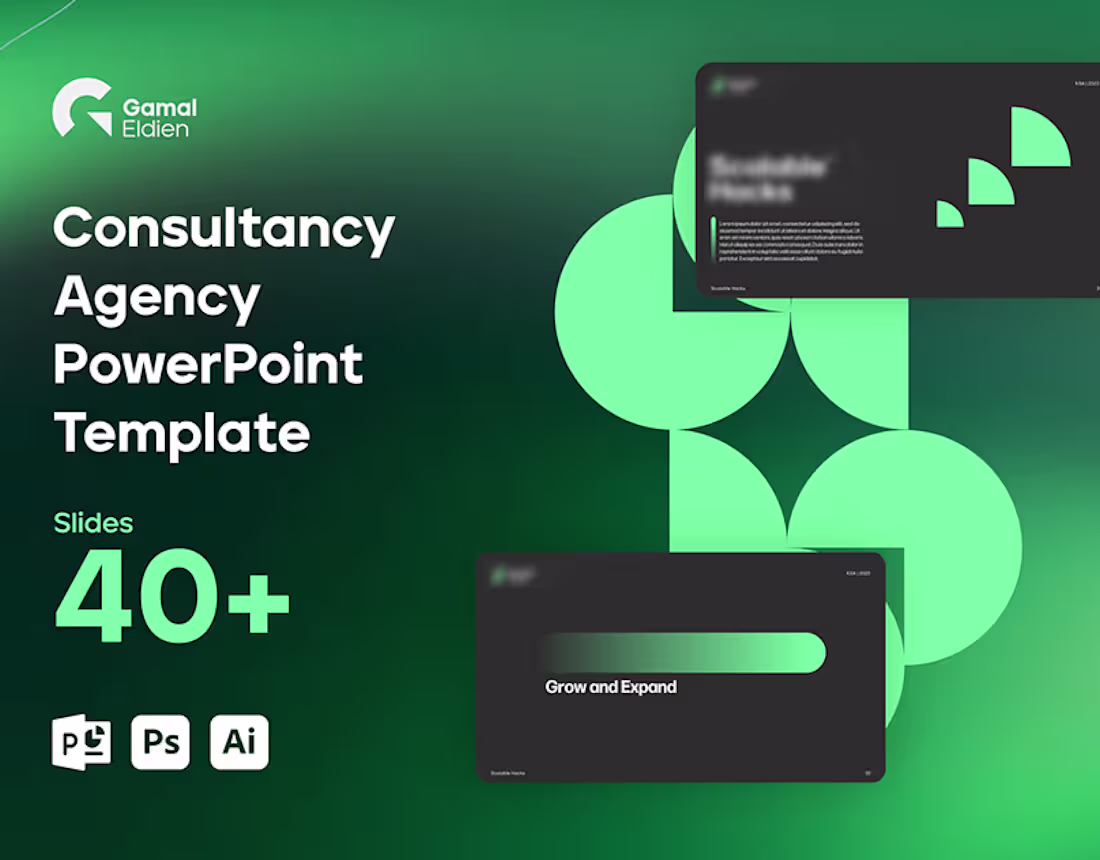 Cover image for Agency PowerPoint Template | Presentation Temp