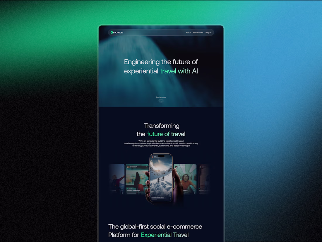 Cover image for Framer Landing Page Design & Development