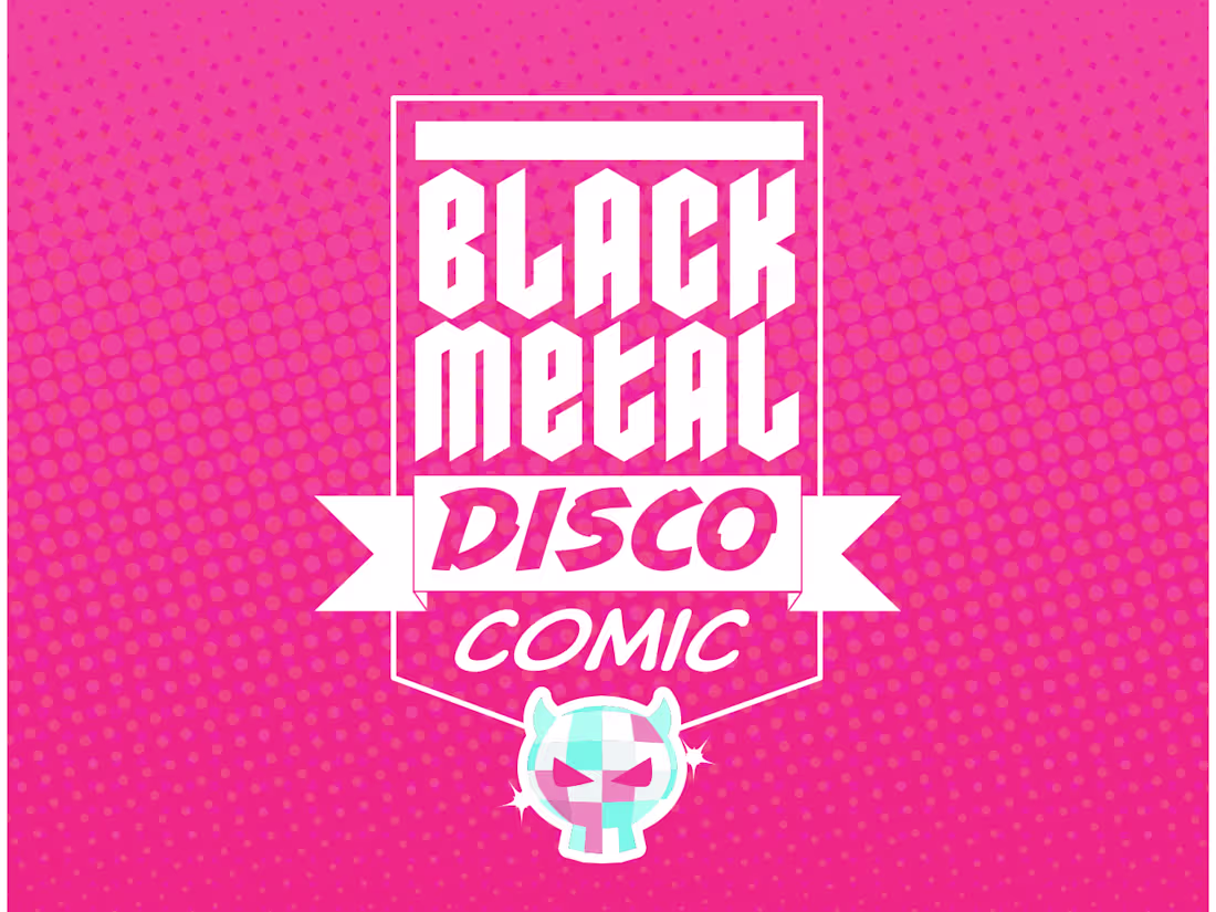 Cover image for Black Metal Disco Comic