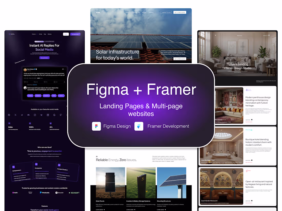 Cover image for High-converting Framer Site (Design and Development)