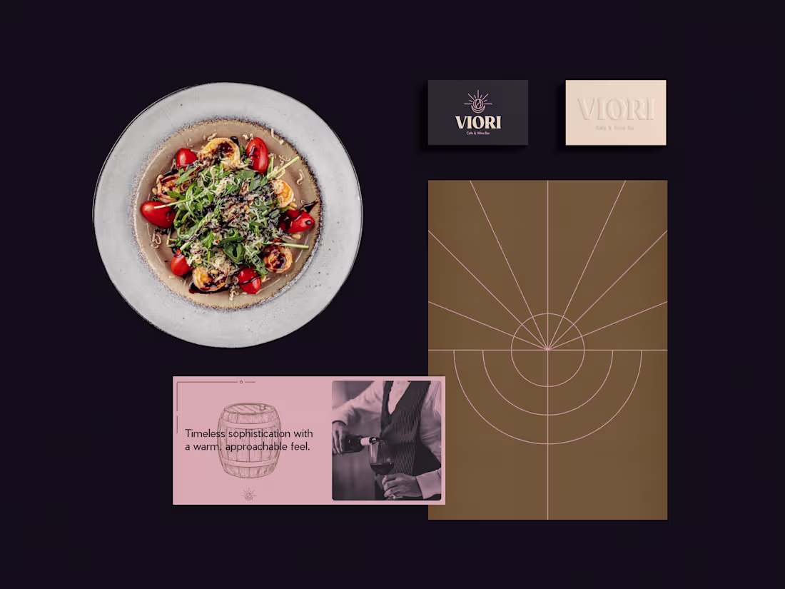 Cover image for Viori Cafe & Wine Bar Brand Identity