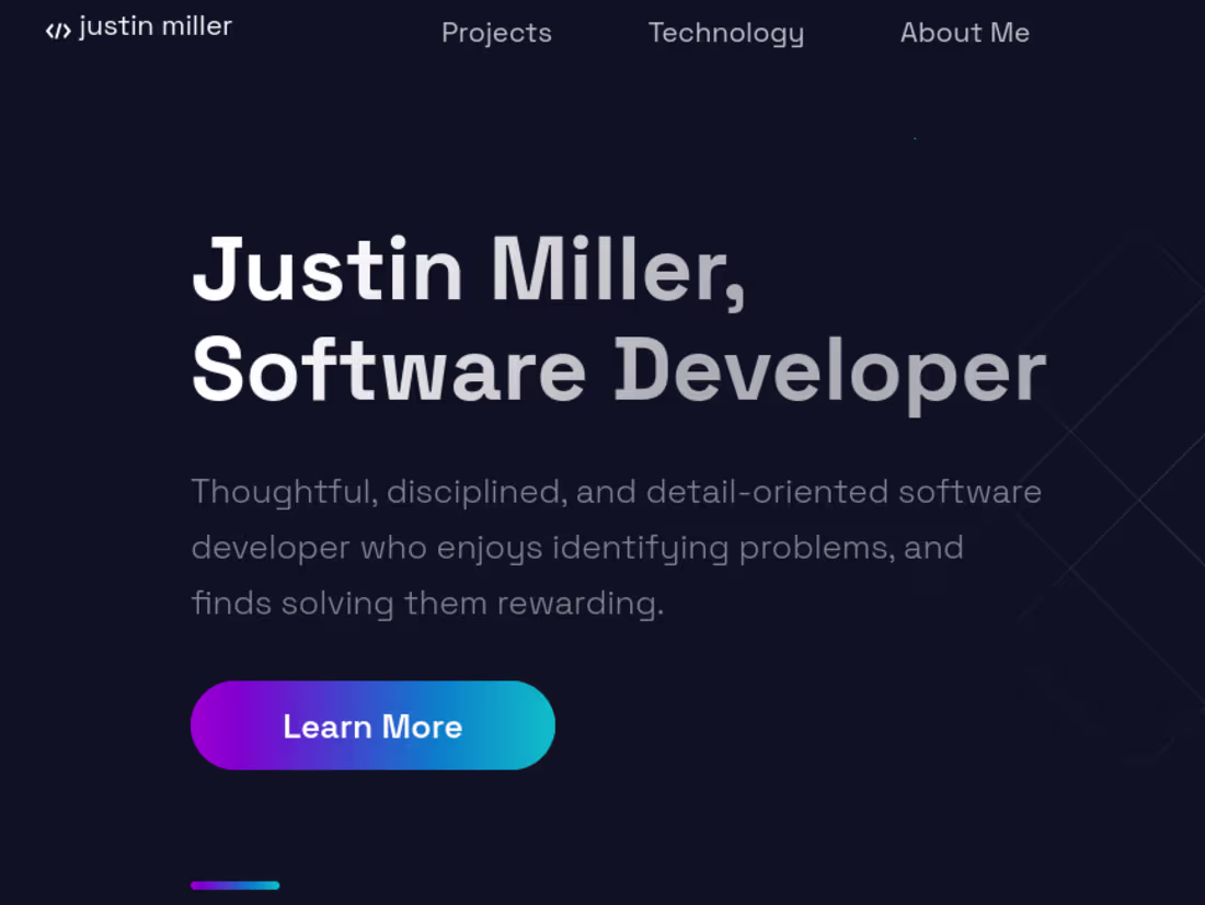 Cover image for Dynamic Web Portfolio