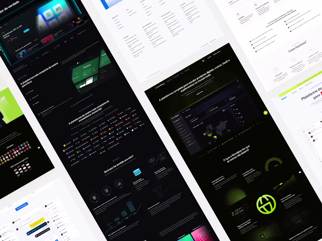 Cover image for Website & Landing Page Design — Custom UI & Prototypes