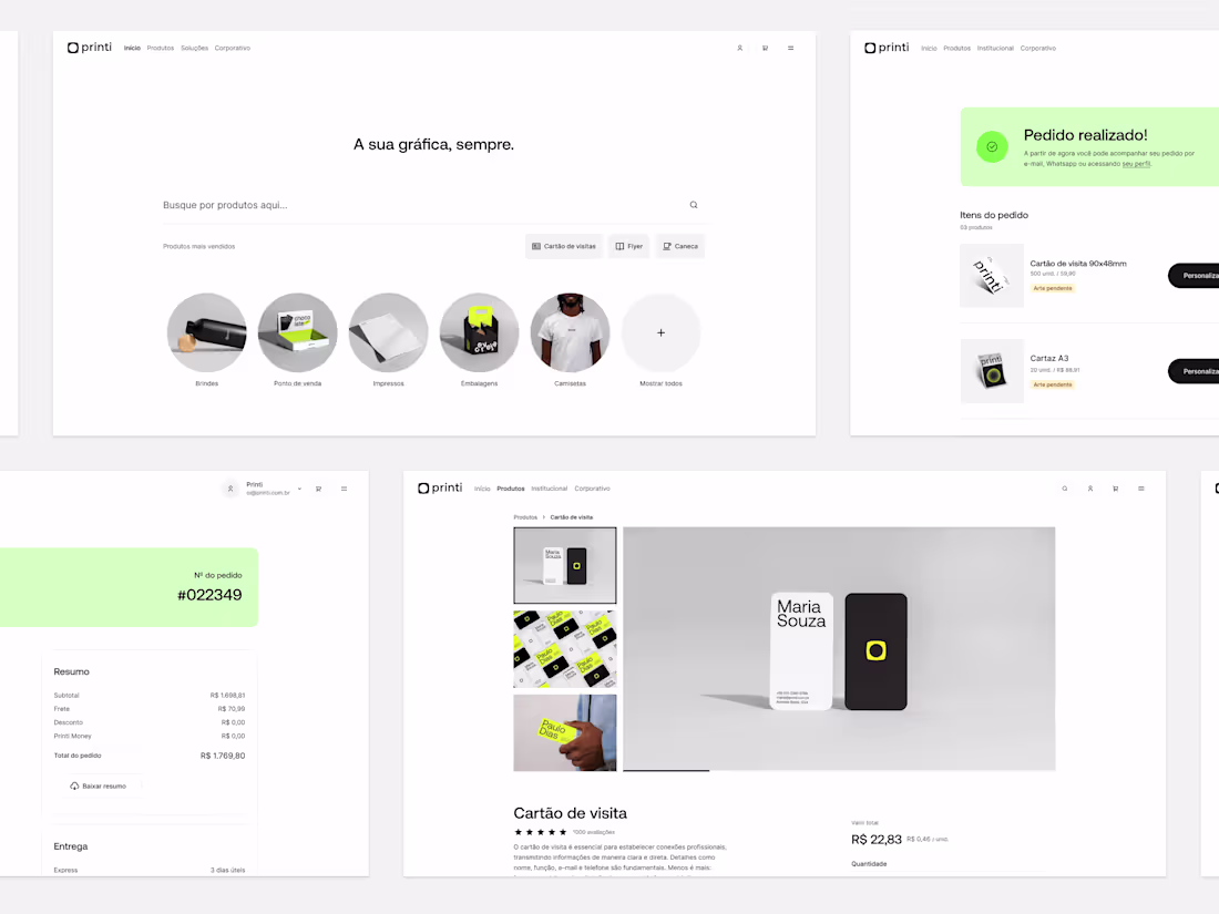 Cover image for Printi - New Website