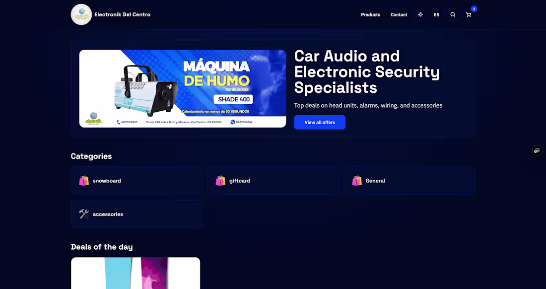 Cover image for Headless Shopify Storefront Built with Next.js & TypeScript