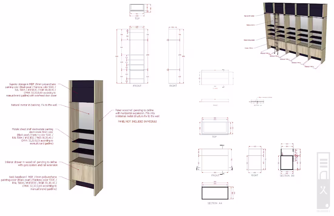 Cover image for Architectural drafting & Furniture plans