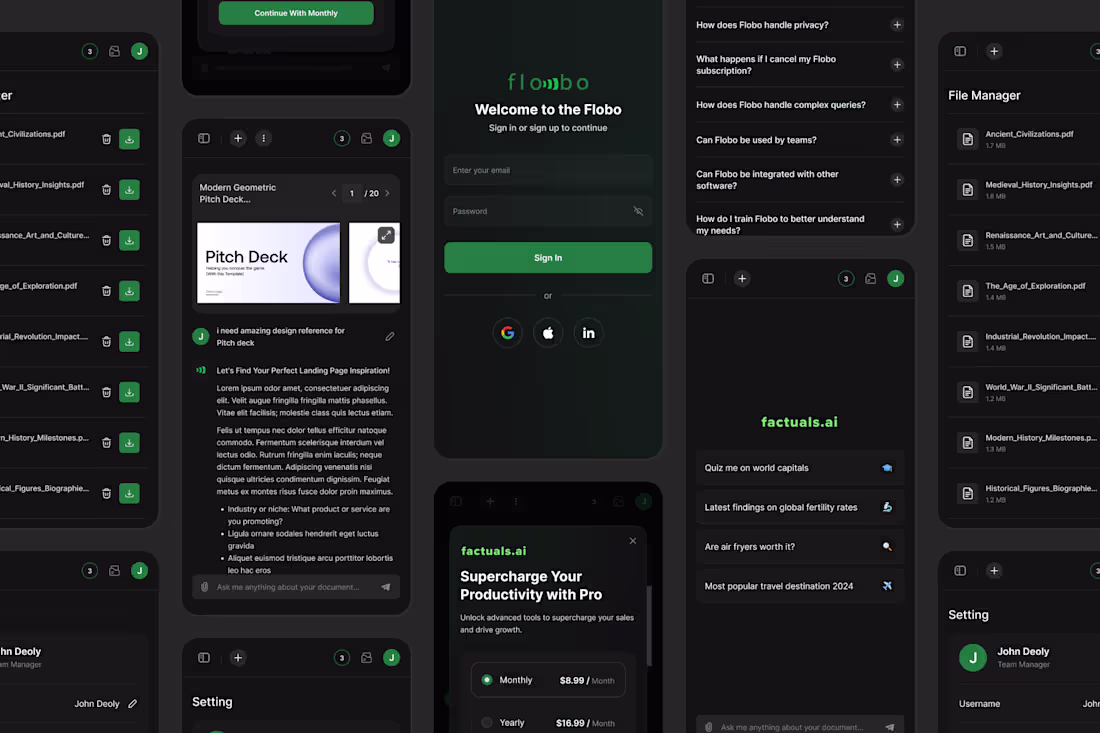 Cover image for Development of EcoLife and Flobo Mobile Apps