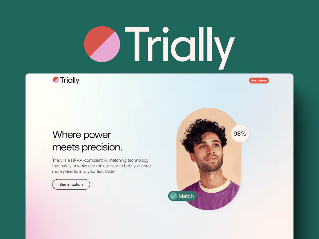 Cover image for Trially AI | Framer Site Development