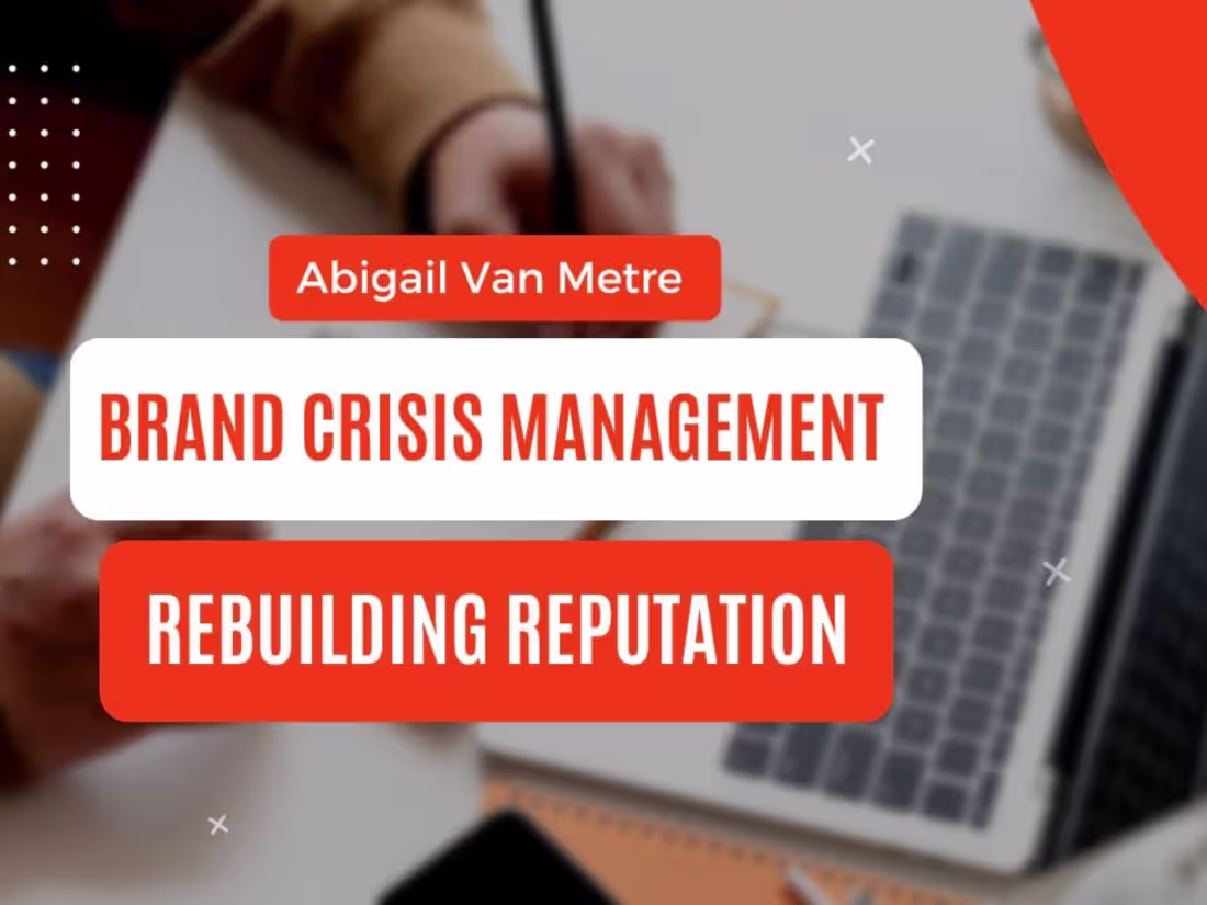 Cover image for Brand Crisis Management: Rebuilding Reputation