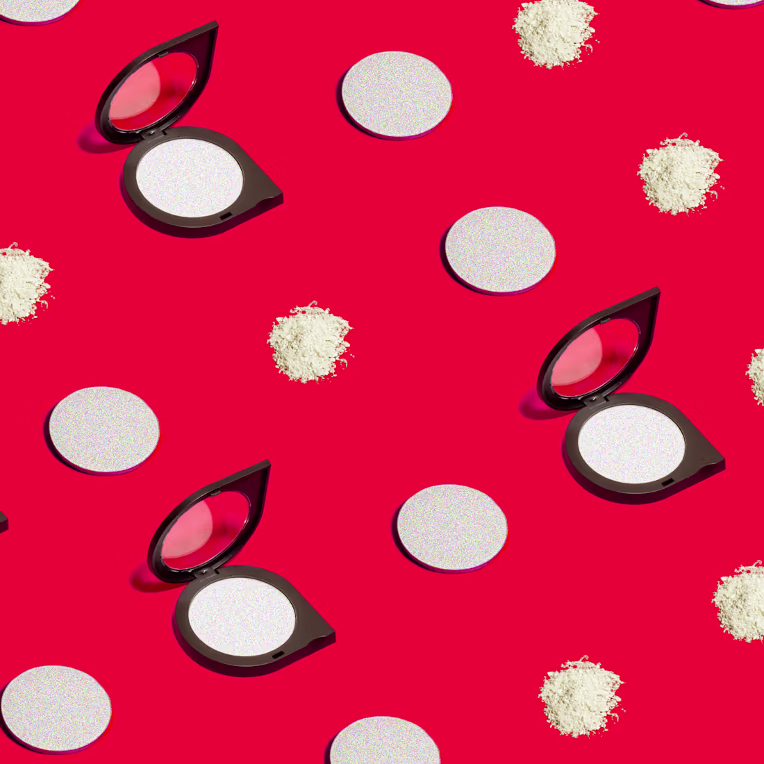 Cover image for Vegan makeup swatches, textures and products