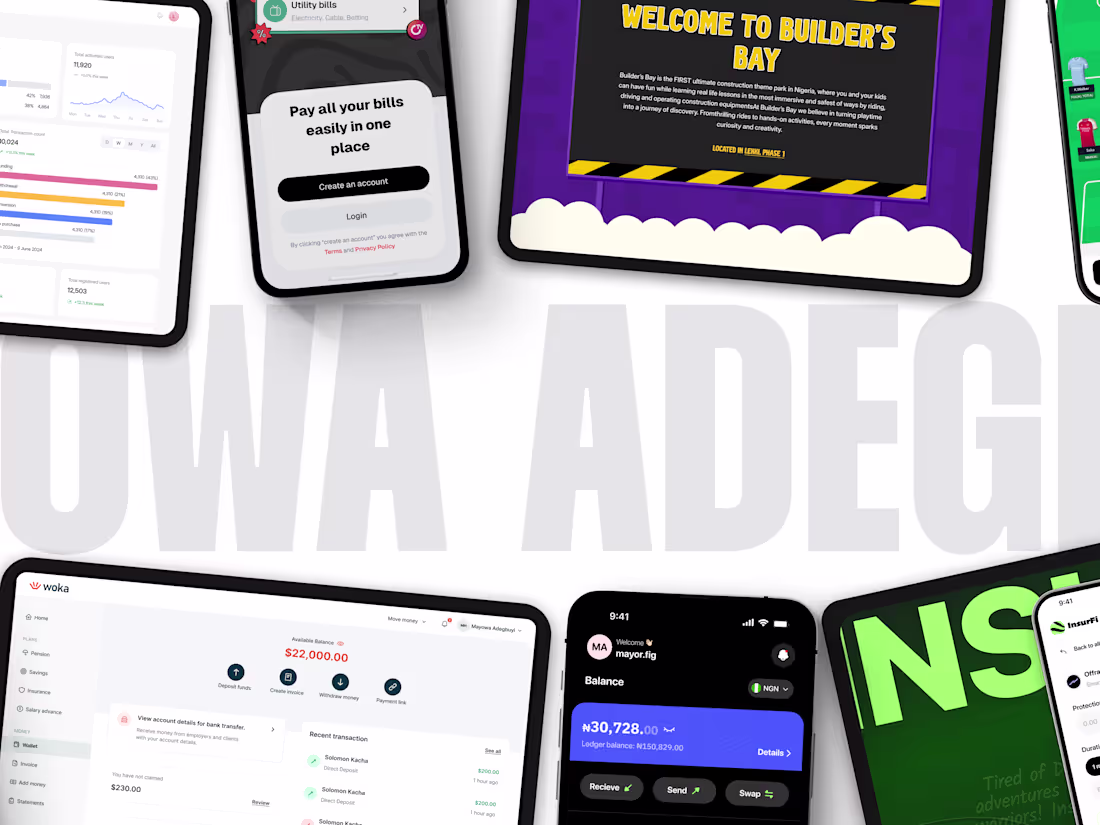 Cover image for Mayowa Adegbuyi Portfolio - Figma to Framer Development