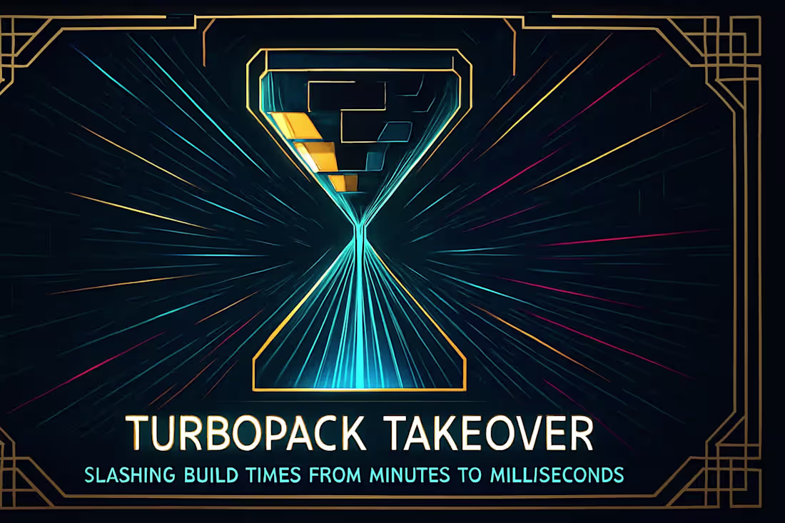Cover image for Turbopack Takeover: Slashing Build Times from Minutes to Milliseconds