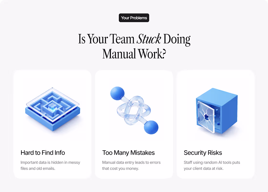 Cover image for Problem-focused Framer template for AI Automation Agencies. ...