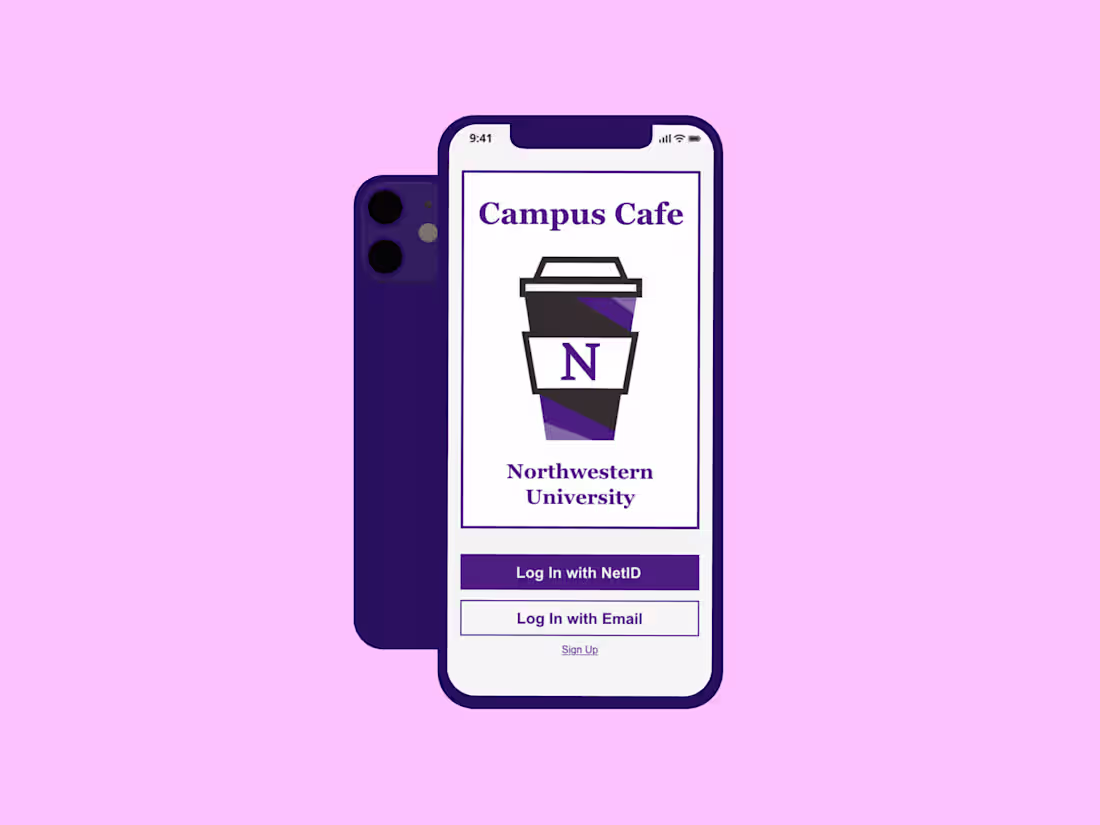 Cover image for Campus Cafe App