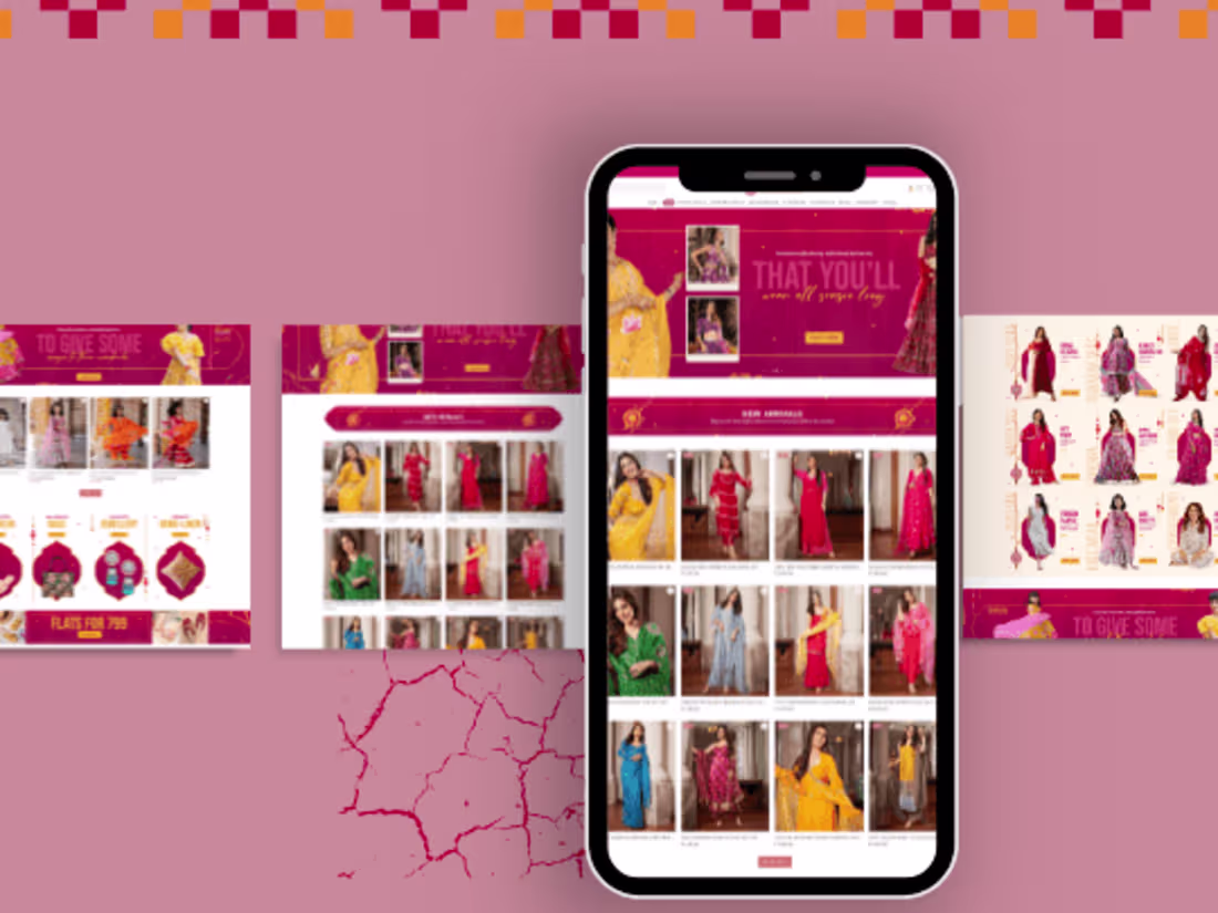 Cover image for custom shopify website