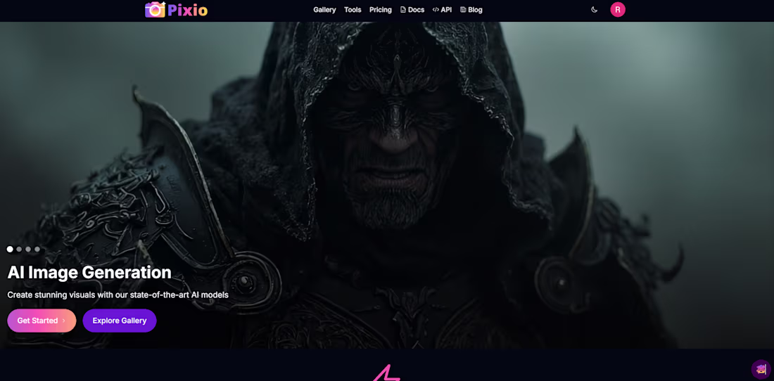 Cover image for Development of Pixio AI-Powered Creative Platform