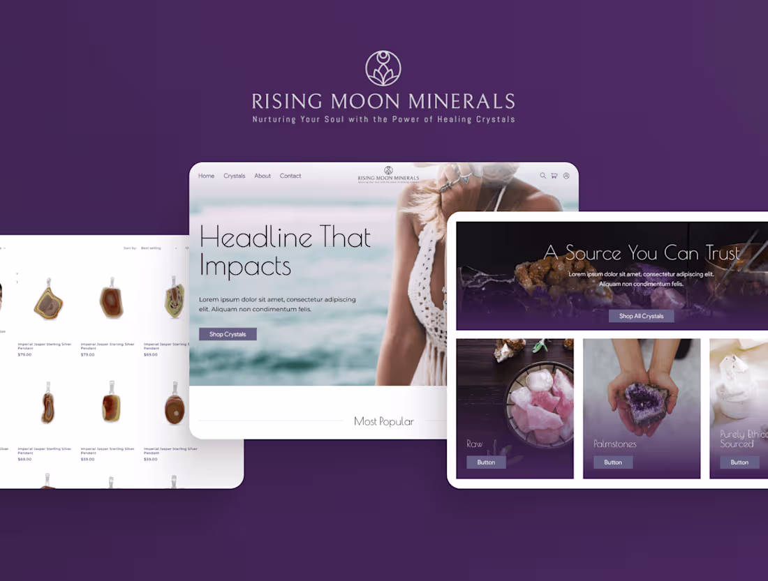 Cover image for Rising Moon Minerals is a