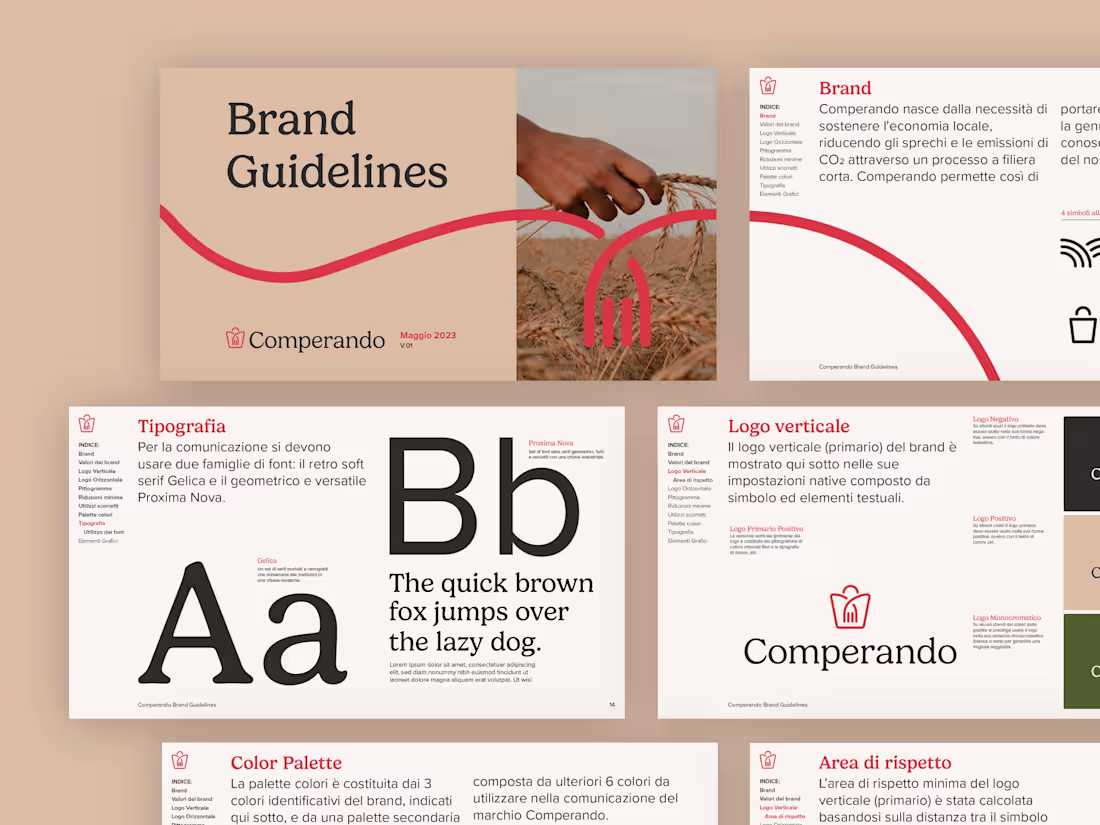 Cover image for Brand identity for a healthy ecommerce