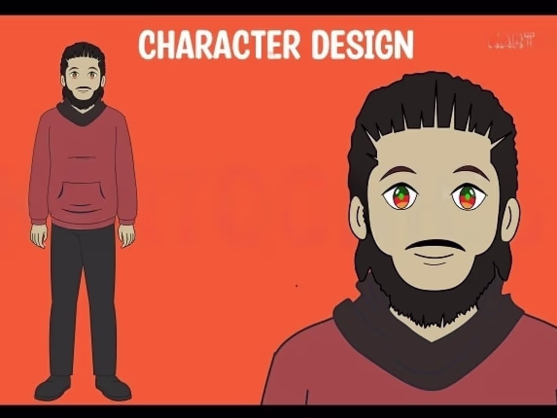 Cover image for I will create 2d animated music video in anime style