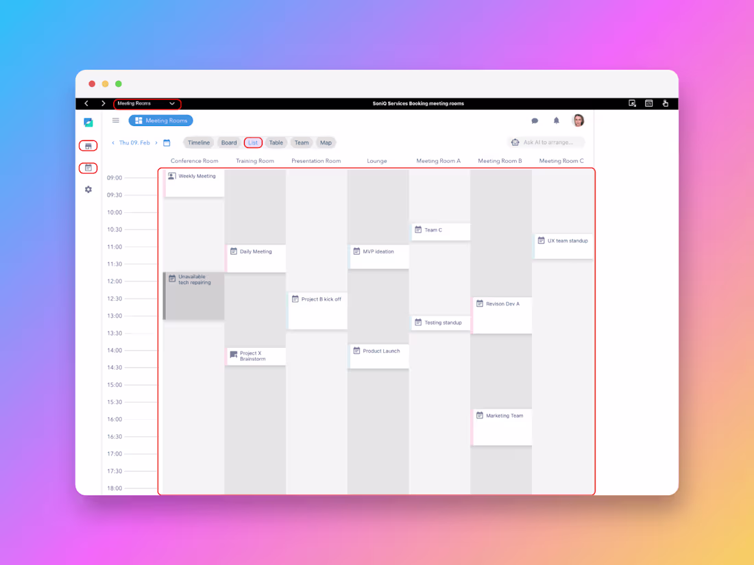 Cover image for Meeting Room Booking Application UX case