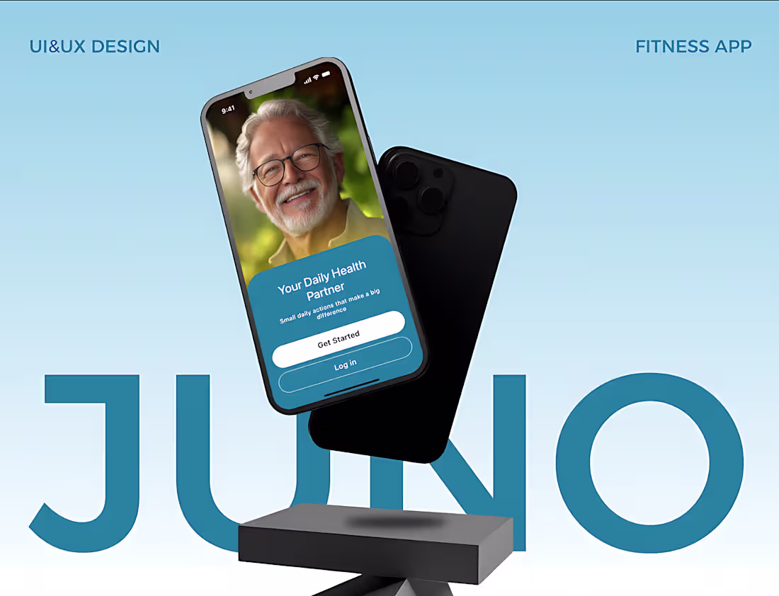 Cover image for Juno health fitness app