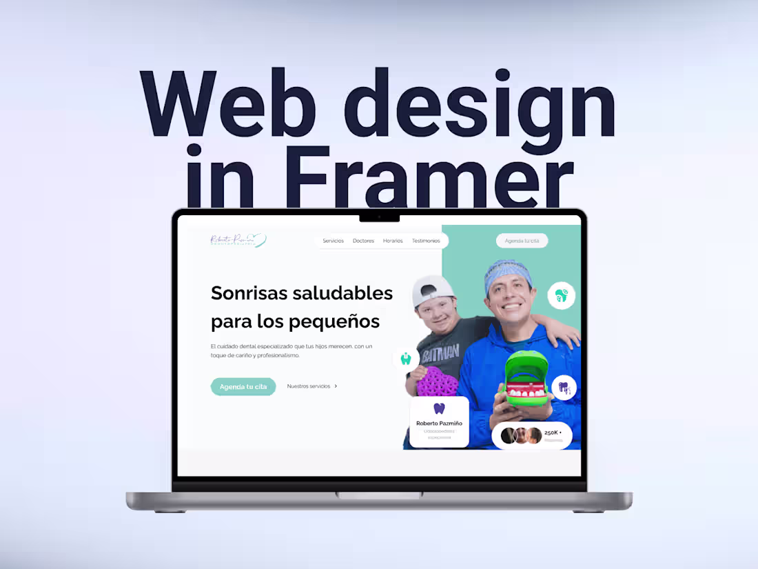 Cover image for Fast & Beautiful Website in Framer