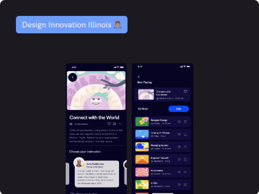 Cover image for Headspace App Feature Redesign