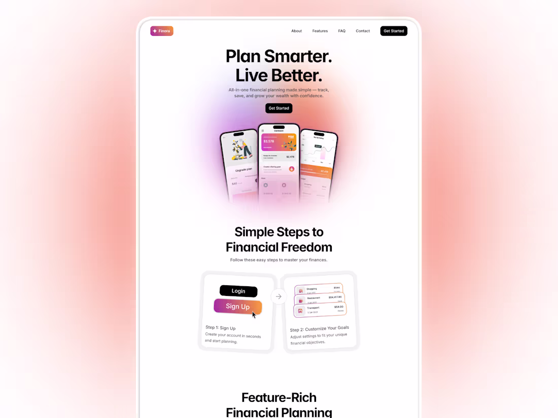Cover image for Framer Landing Page - Design & Development