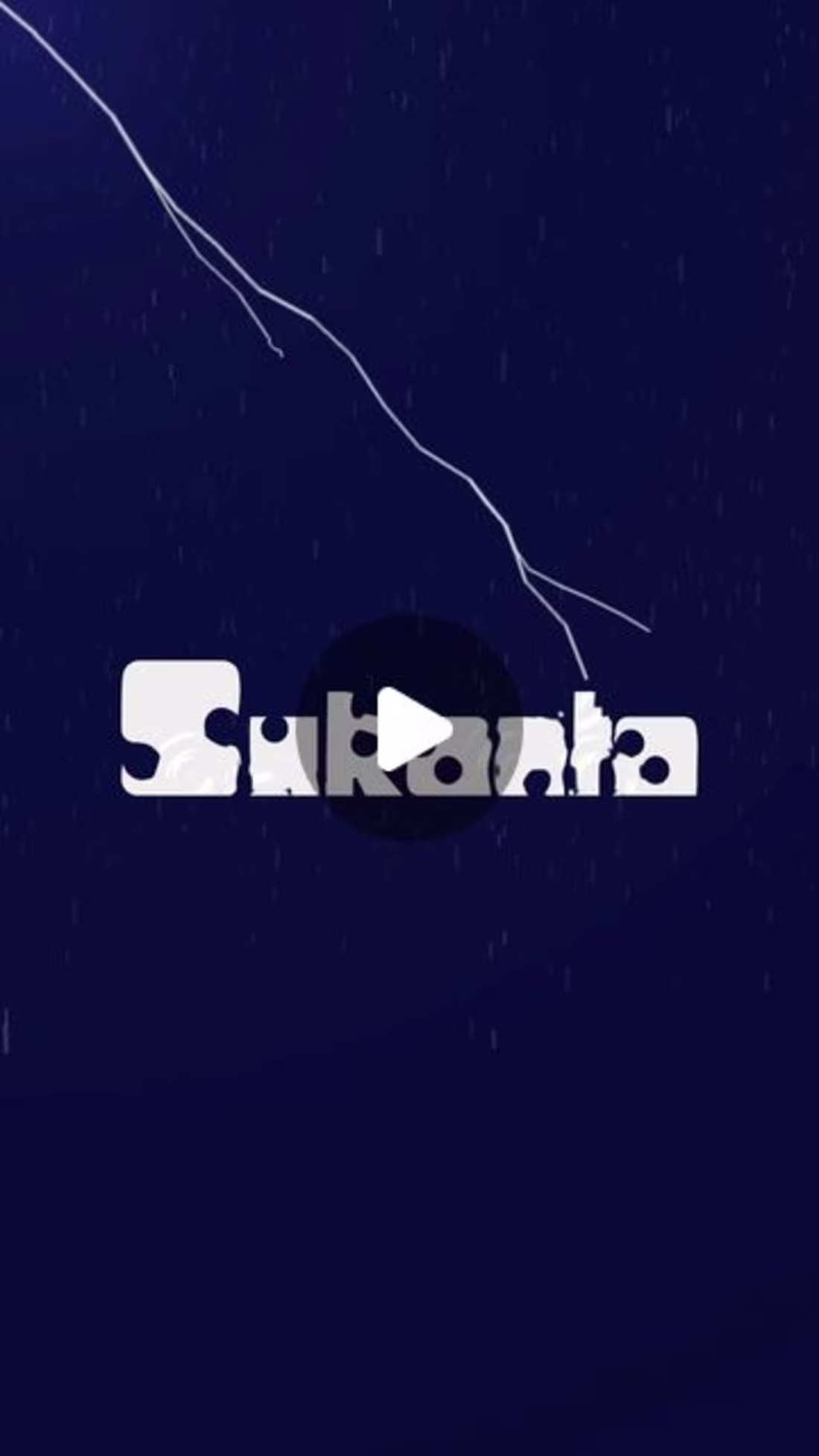 Cover image for Rain and lightning effects on Text in AE ⛈️ 