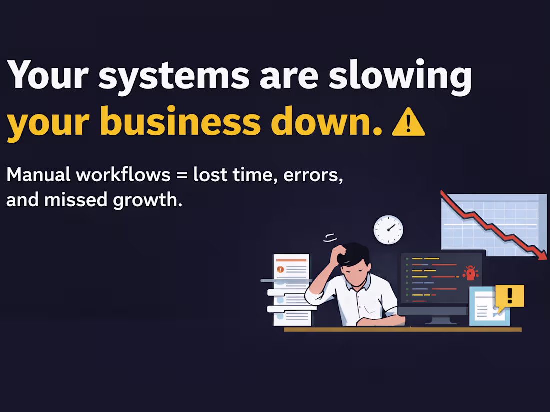 Cover image for Your systems are slowing your