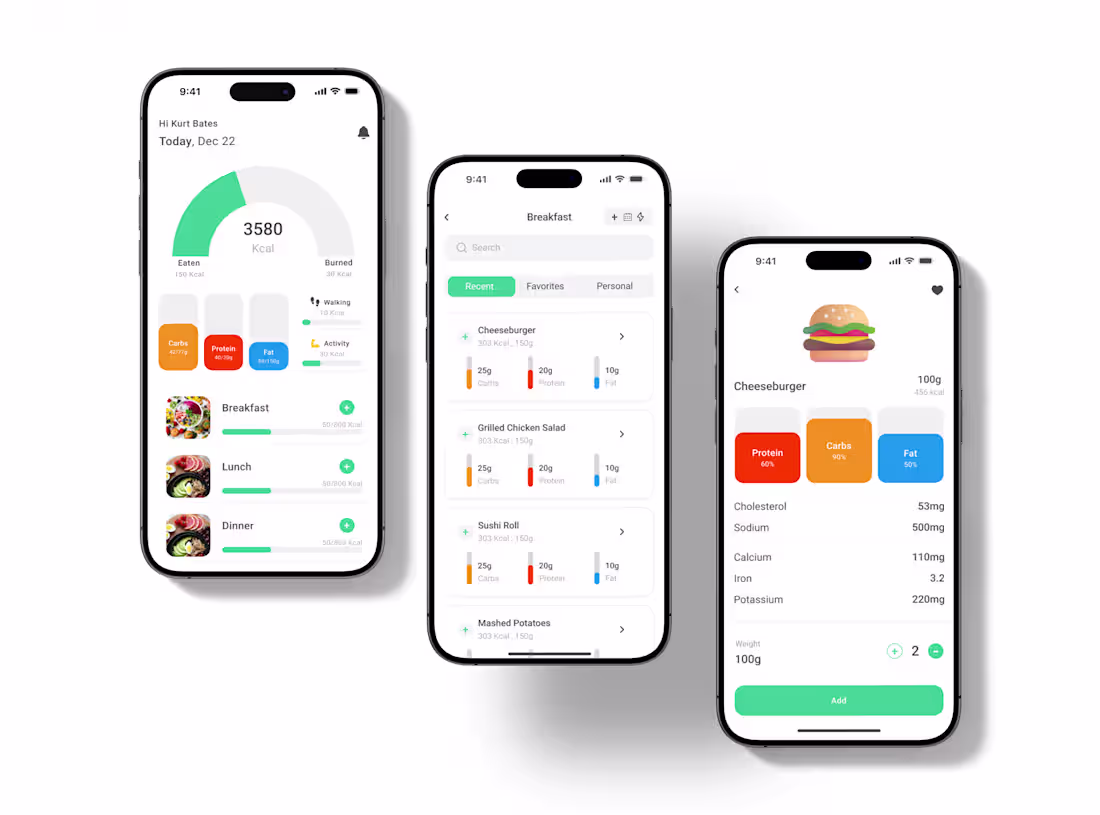 Cover image for Wrapped up nutrition tracking app ✨