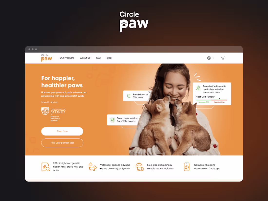 Cover image for Circle Paw (Prenetics)