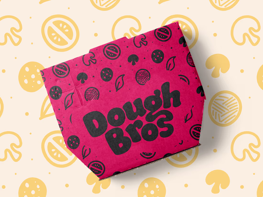 Cover image for Dough Bros Pizza - Brand Identity