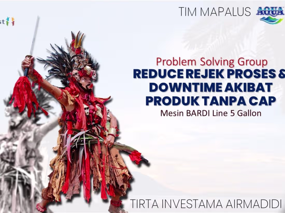 Cover image for Reduce Process Rejection & Downtime Due to Products Without Caps