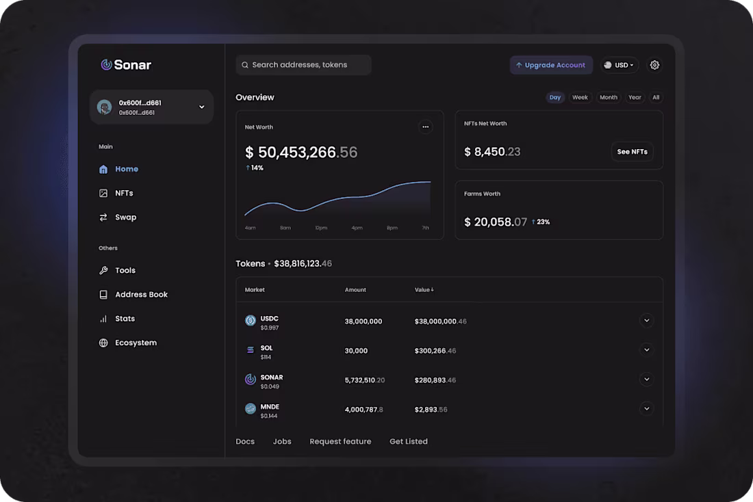 Cover image for Simplifying the user experience for a Blockchain monitoring Dapp