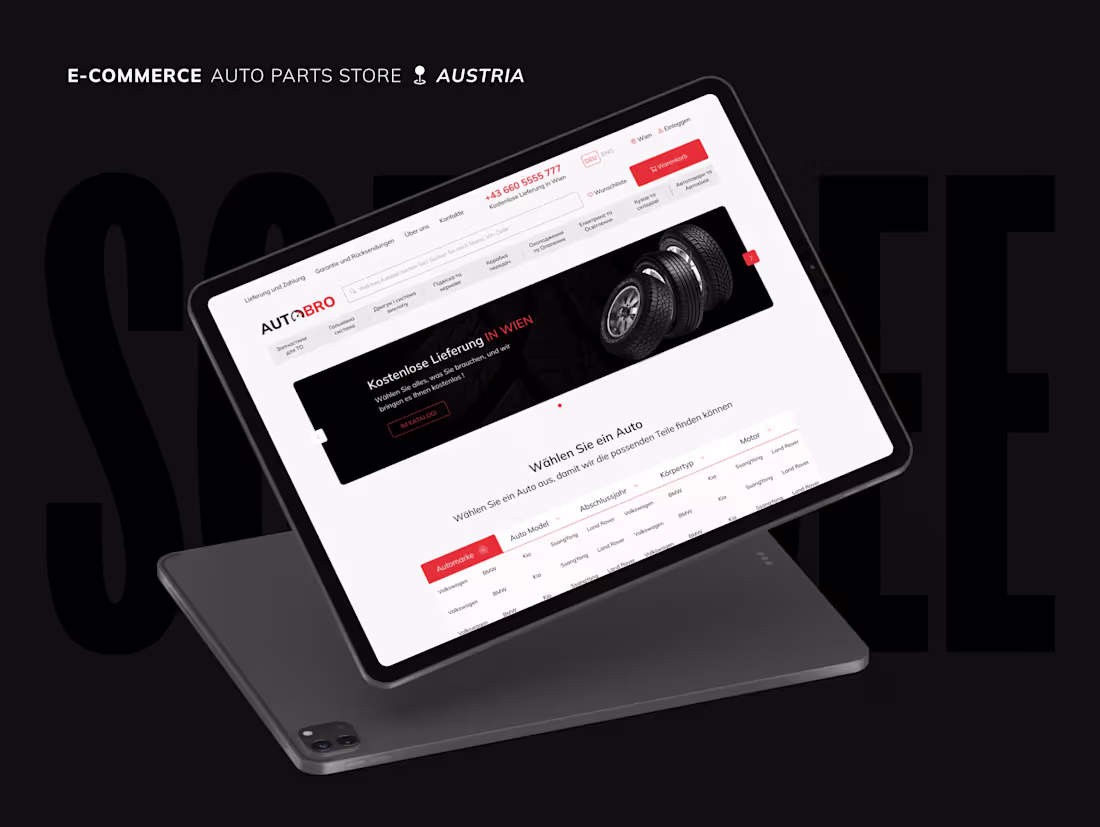 Cover image for AutoBro Online Store for Auto Parts