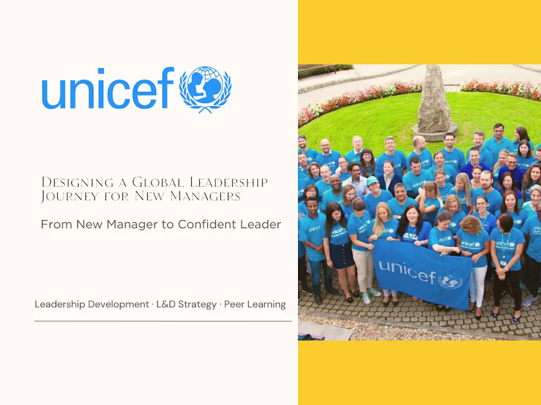 Cover image for Designing a Global Leadership Journey for New Managers