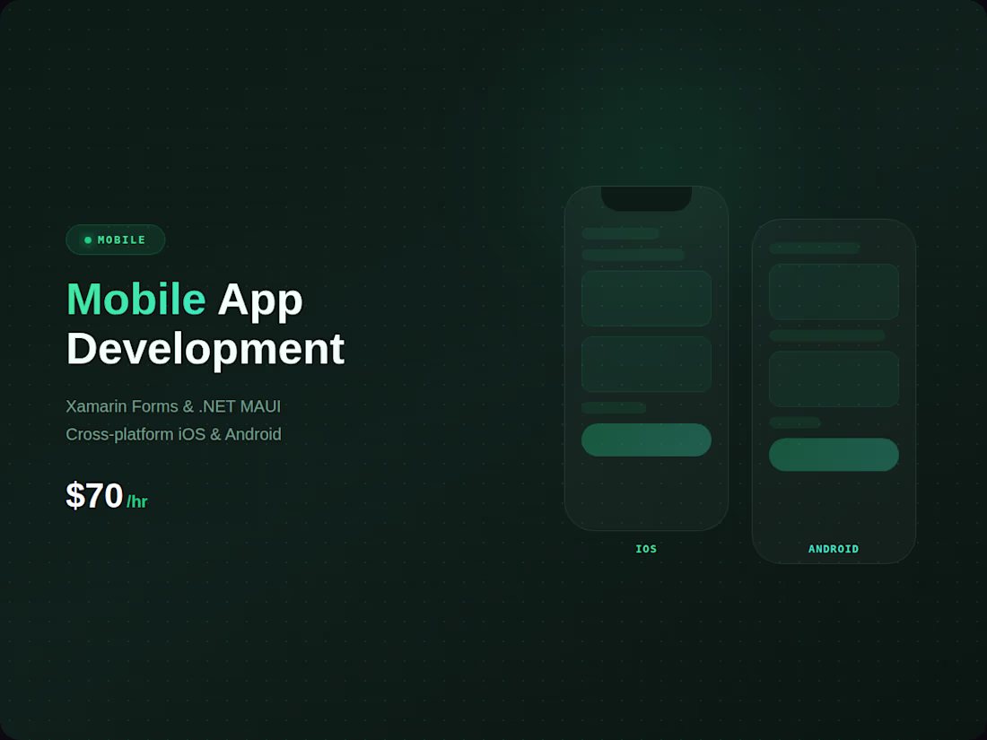 Cover image for Mobile App Development