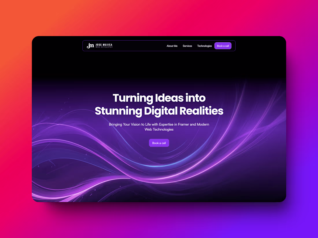 Cover image for Framer Services Website