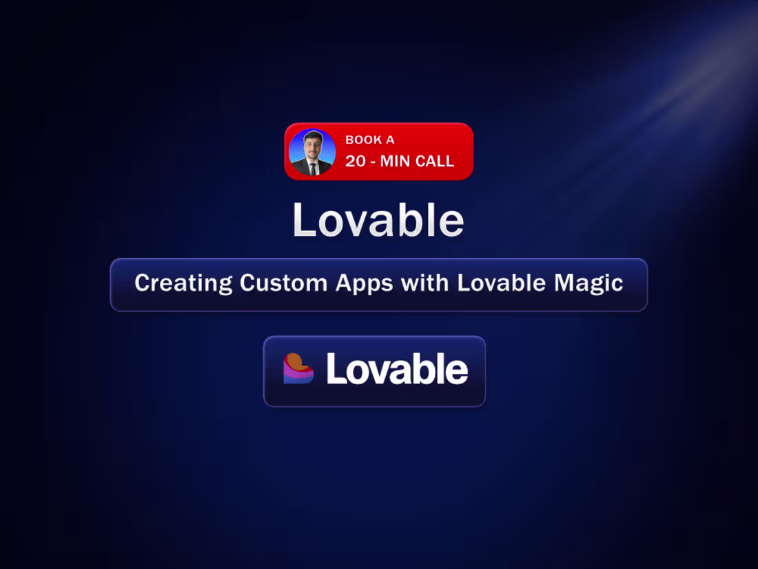 Cover image for Creating Custom Apps with Lovable Magic