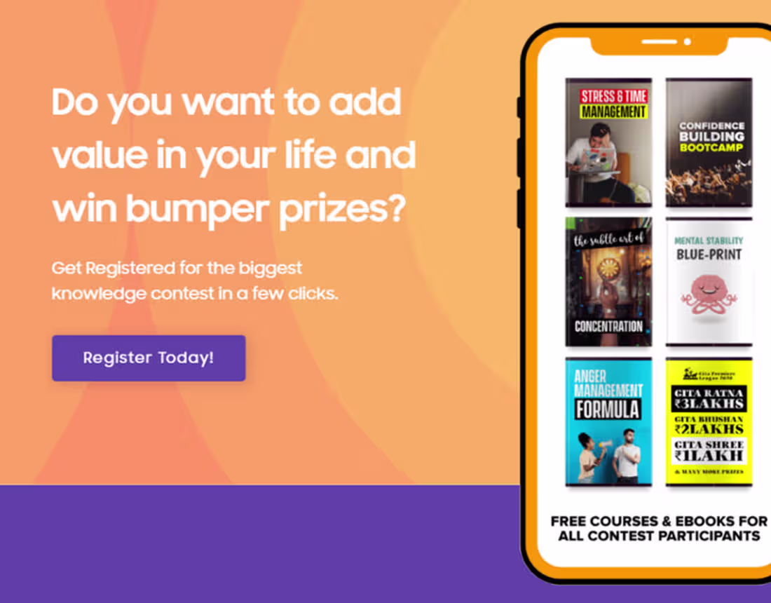 Cover image for ISKCON | Landing Page Funnel Design | Gita Premiere League