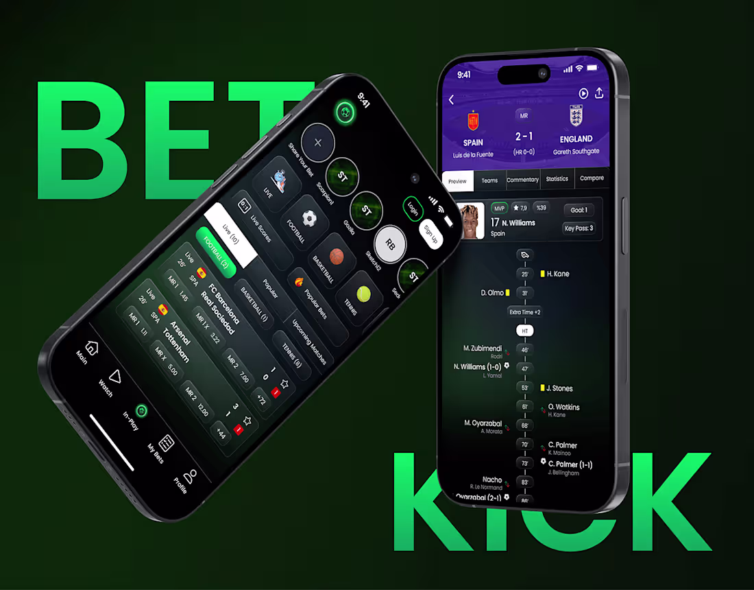 Cover image for BetKick – Social Betting Experience