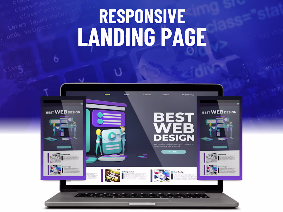 Cover image for Craft a Stunning Landing Page That Converts!