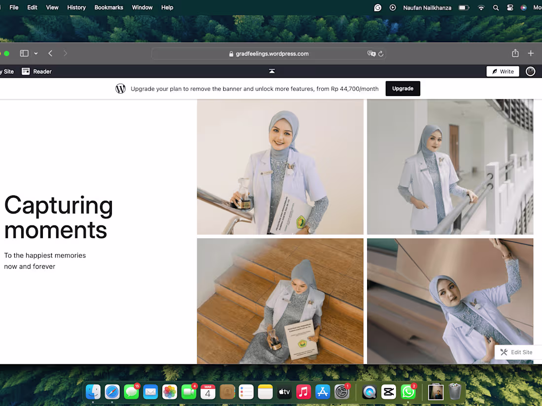 Cover image for Photographer Webstie