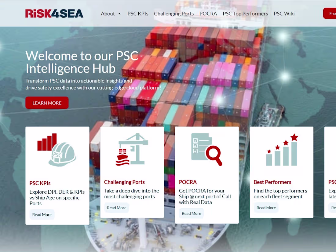 Cover image for RiSK4SEA - The SaaS PSC Intelligence Platform