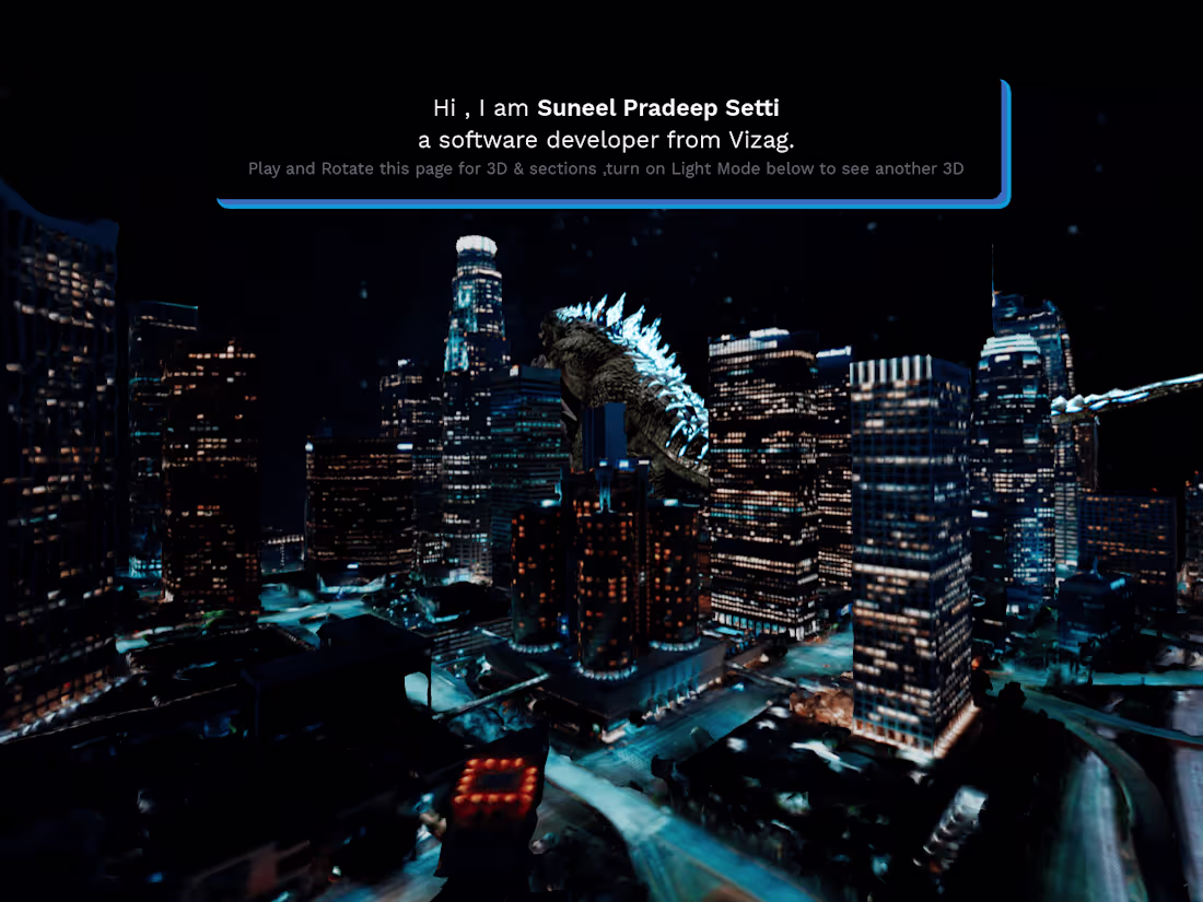 Cover image for 3D portfolio